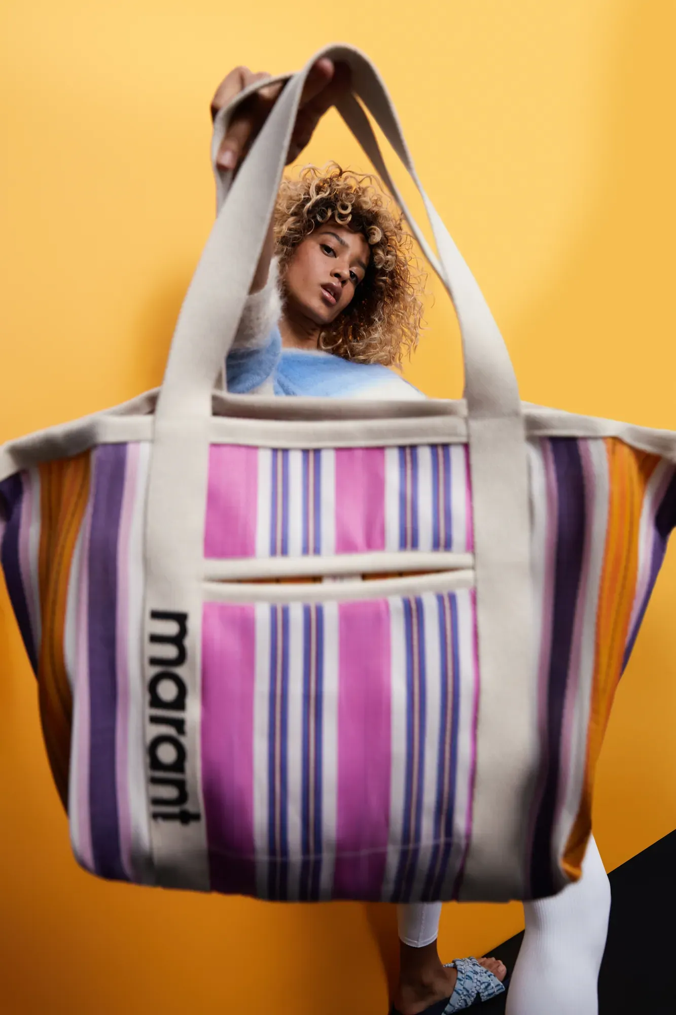 Isabel Marant — Beach Vibes — in-studio photography by Maria Massa Cronin